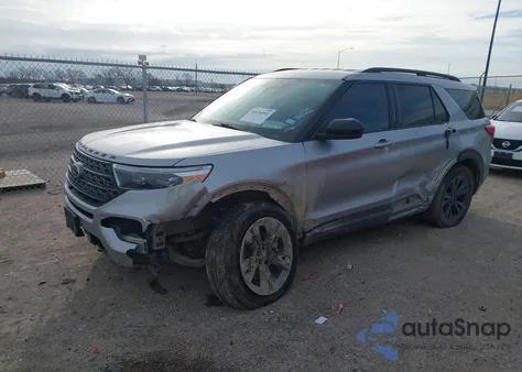 2022 Ford Explorer Xlt z USA, uszkodzony, nr VIN 1FMSK7DH8NGA74062